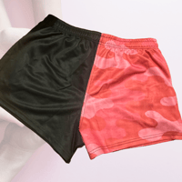 Image 2 of BREAST CANCER AWARENESS FOOTY SHORTS - PRE ORDER