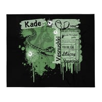 Image 2 of Officially Licensed edge of darkness Kade Throw Blanket
