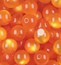 4008 Beads: Resin Orange 