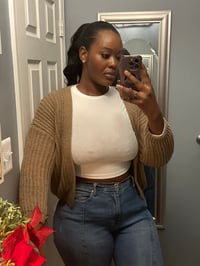 Image 2 of Cropped Cardigan 