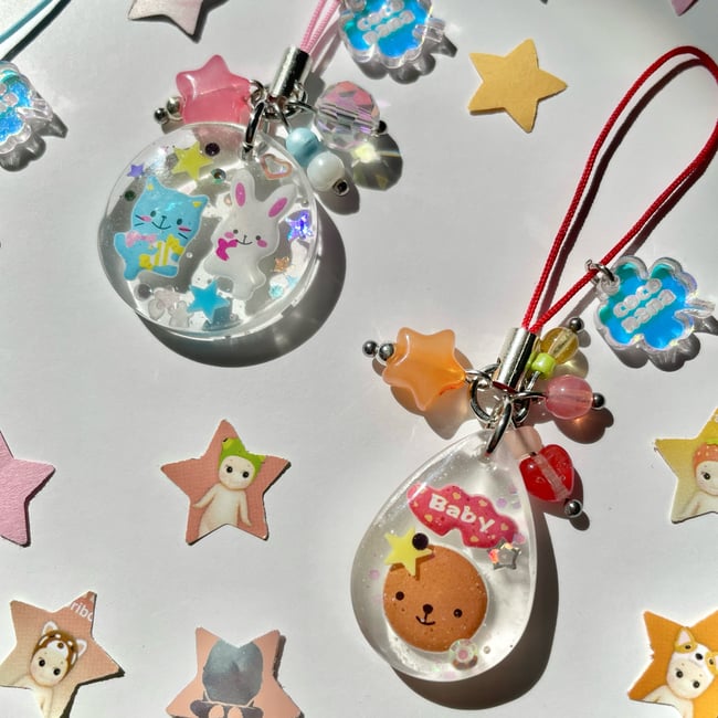 cutie sticker charms