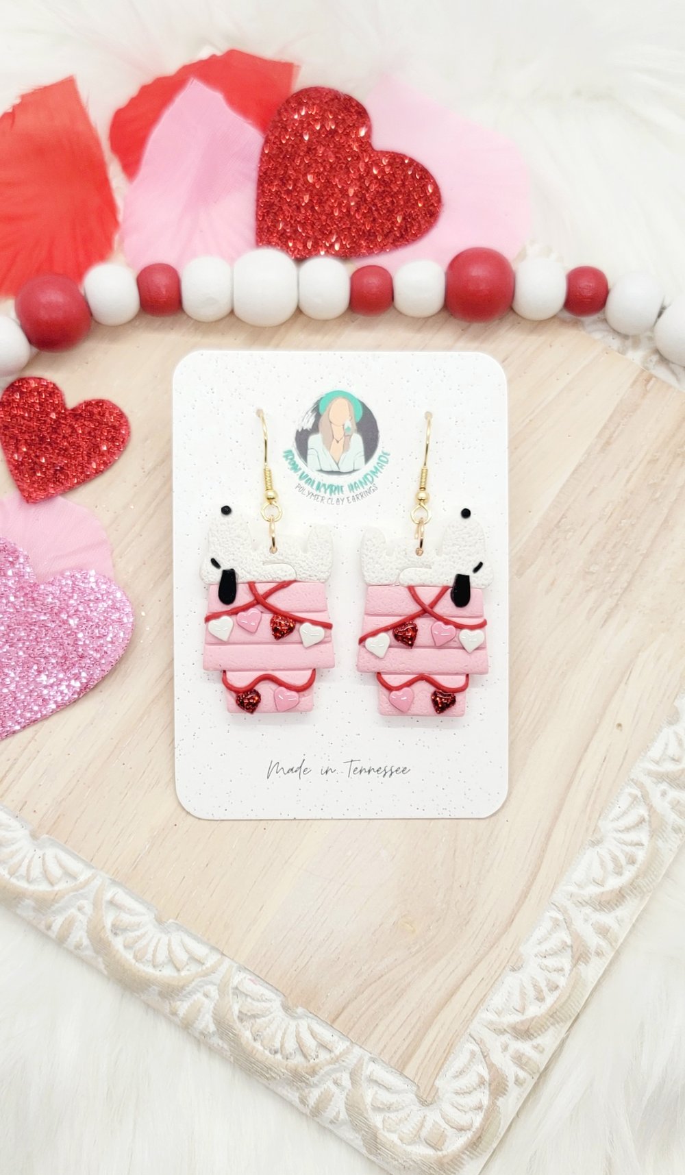 Image of Dog House Valentine Dangle