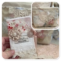Image 6 of sewing zipper purse and needle book French lace