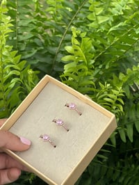 Image 6 of Rosegold Camellia Sterling Silver Ring