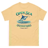 Image 5 of Open Sea Outfitters T-Shirt  Ocean Fishing Coastal Graphic Tee