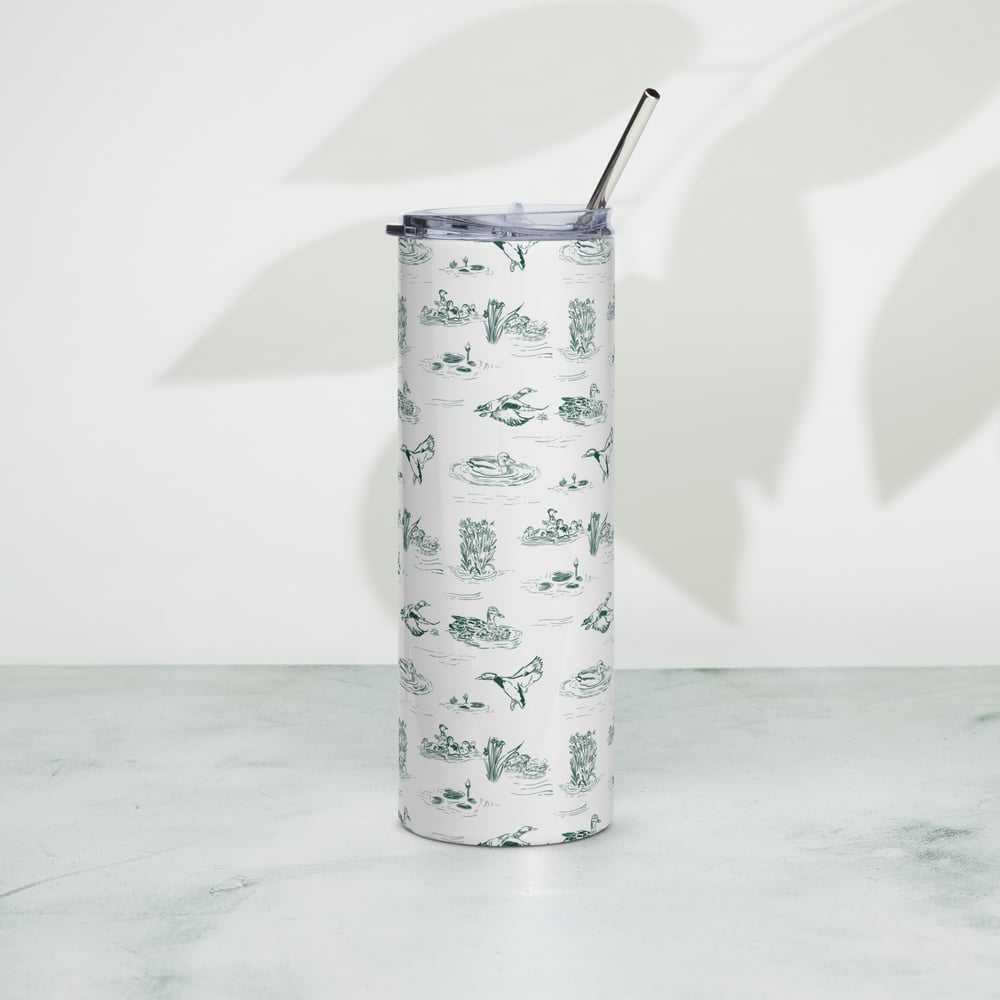 All the Ducks I Give Stainless steel tumbler