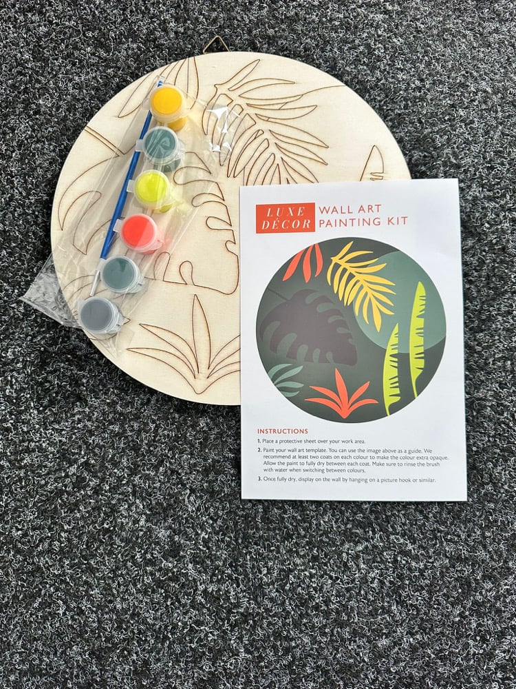 Image of Wall Art Painting Kit - Jungle Art