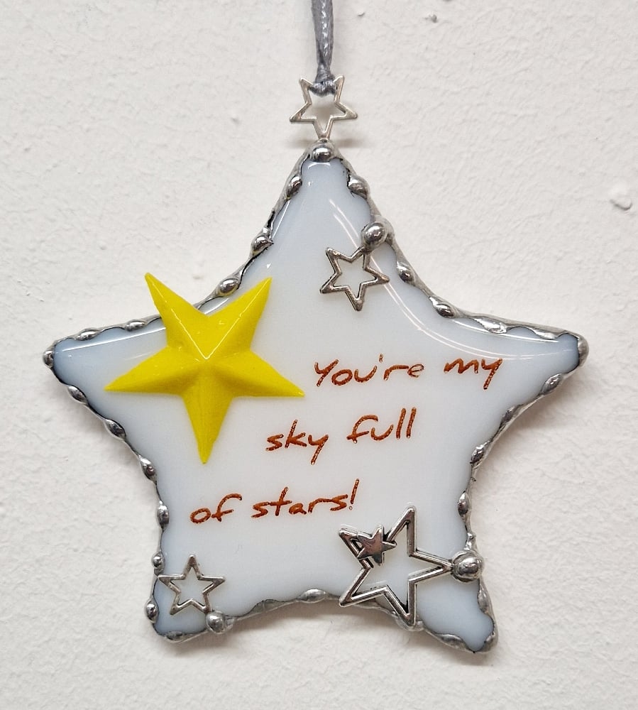 Image of Valentines Star - 'You're my sky full of stars!' 2