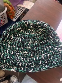 Football inspired Brimless Beanie