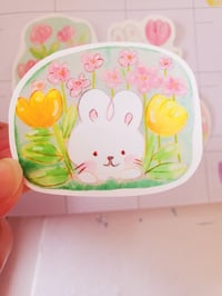 Image 2 of Bunny sticker pack