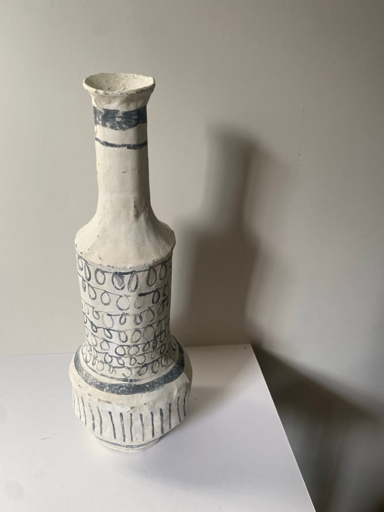 Tall Paper Vessel Image 5