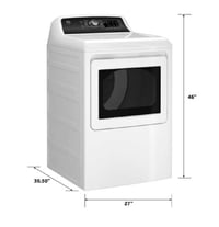 Image 4 of G.E. Dryer - GTD585EBSVWS