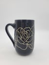Black Rose Mug  