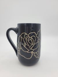 Image 1 of Black Rose Mug  
