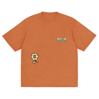 Image 1 of Knitted KNOW EARTHWEAR tee orange