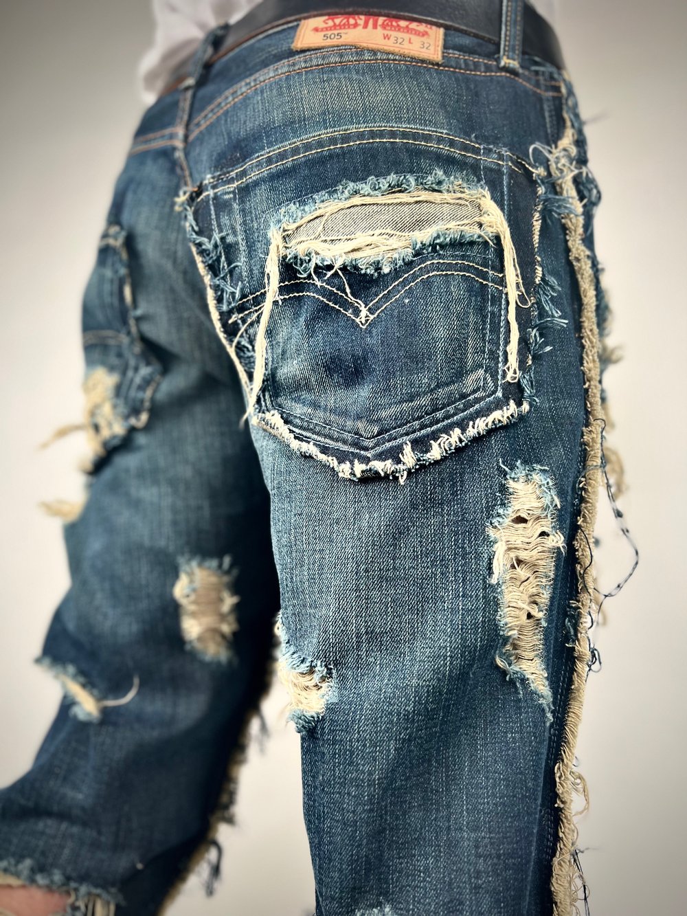 Trashed Denim