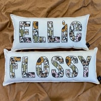 Image 1 of Cowgirl personalised name cushion 
