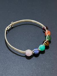 Image 5 of Seven Chakras Rainbow Lucky Bracelet 2