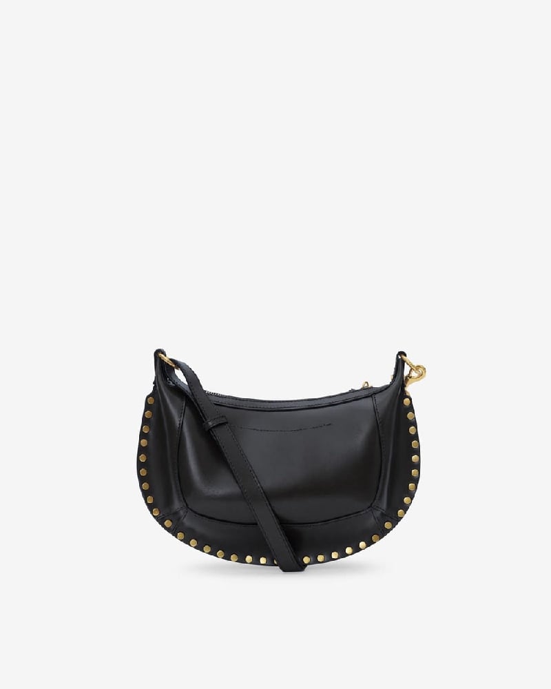 Image of ISABEL MARANT OSKAN MOON BAG BLACK