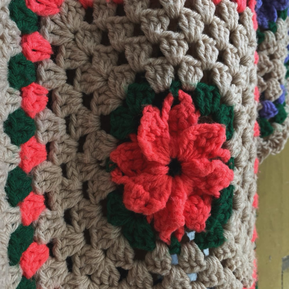 Image of Flower Garden Allotment Granny Sweater