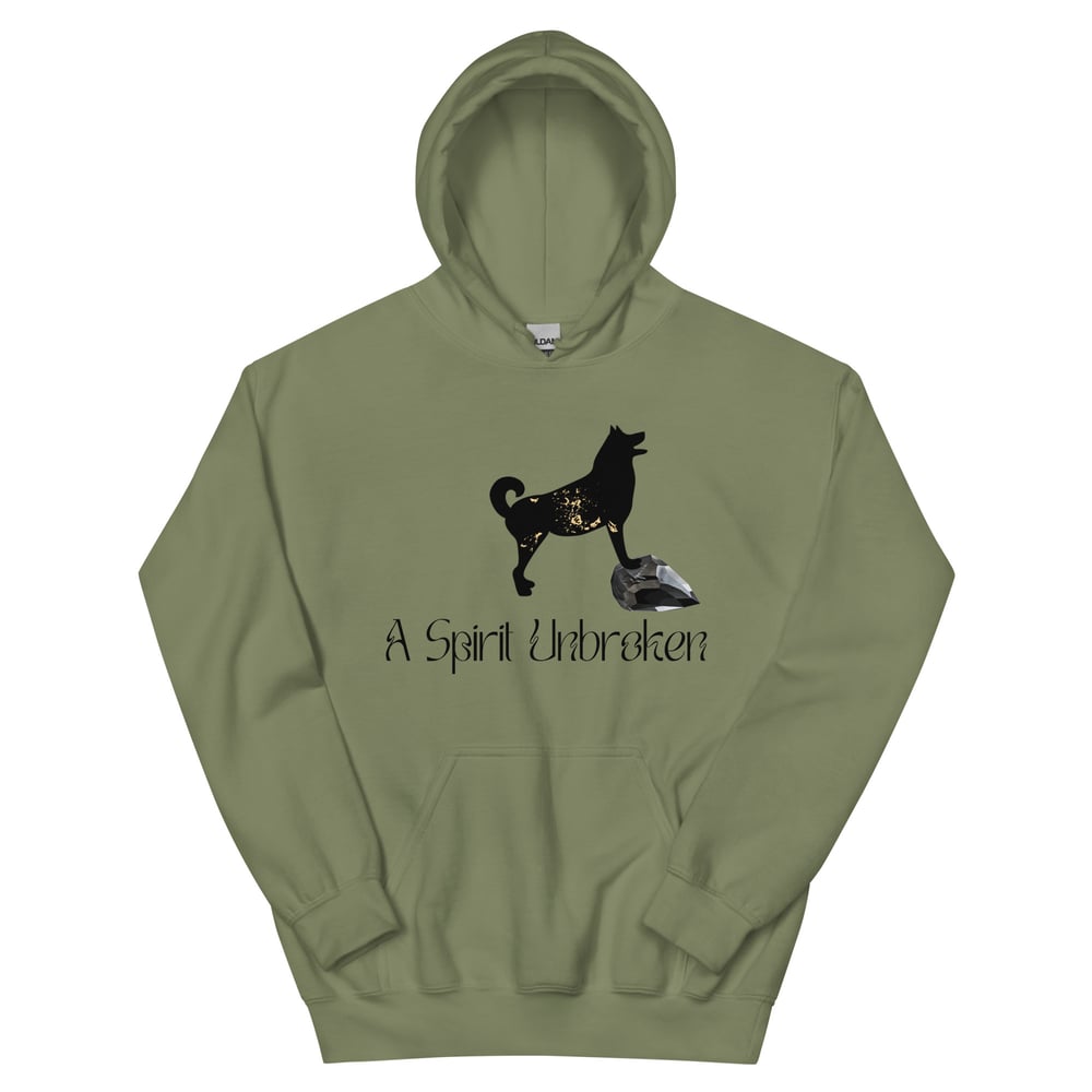 Image of Wolf Spirit Unbroken Hoodie