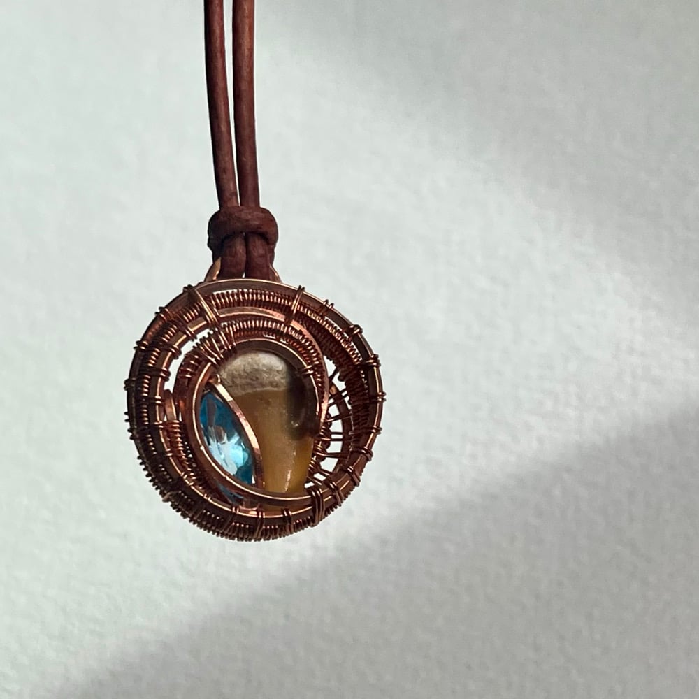 Image of Shark tooth Topaz Wave for Dennis
