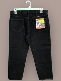 Image 1 of Y2k Rustler Straight Leg Black Denim (36x29)