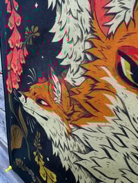 Image 3 of Foxes & Foxgloves Bandana