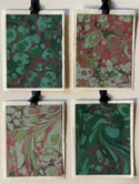 Marbled Holiday Gift Tags