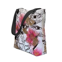 Image 1 of Hiding Eyes Tote 