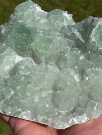 Image 10 of Frosty Green Fluorite Crystal Specimen #2224