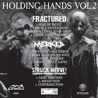 Image 2 of Fractured / Merked / Struck Nerve “3-Way Split 7" Lathe