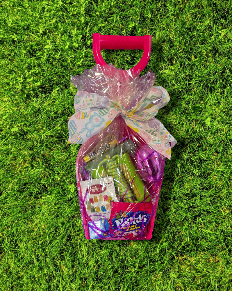 Image of Dog Into Fun Easter Basket 