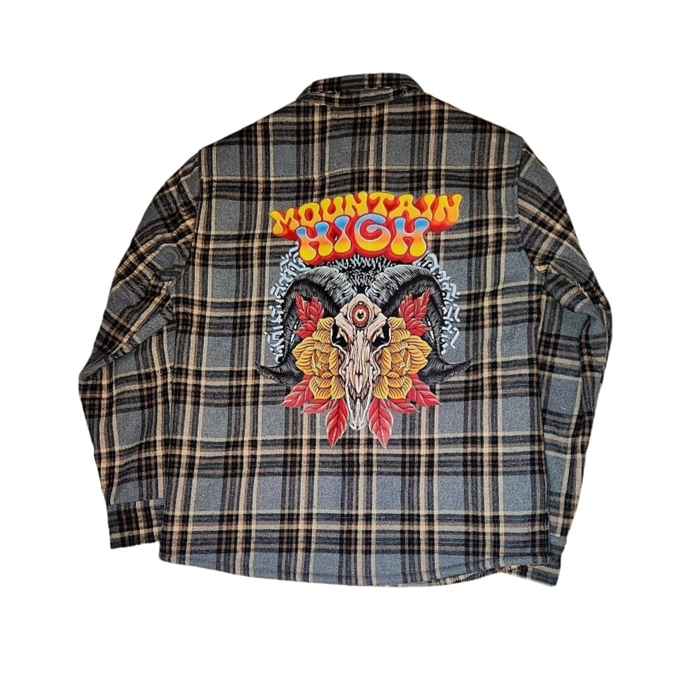 Image of MH Flannel Jacket - Grey