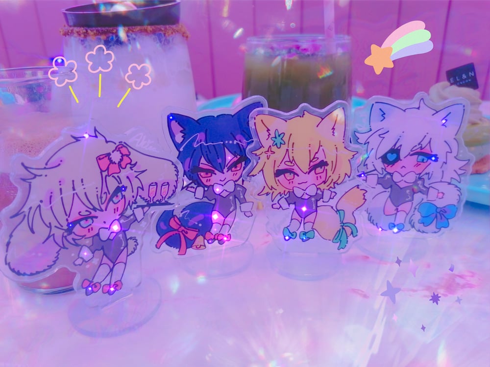 Image of Nitro+Chiral BL Acrylic Standees 8cm