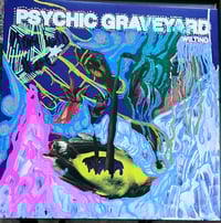 Image 5 of Psychic Graveyard 🪦 - Wilting 12 inch yellow vinyl  LP Styrofoam Records Artist Edition  