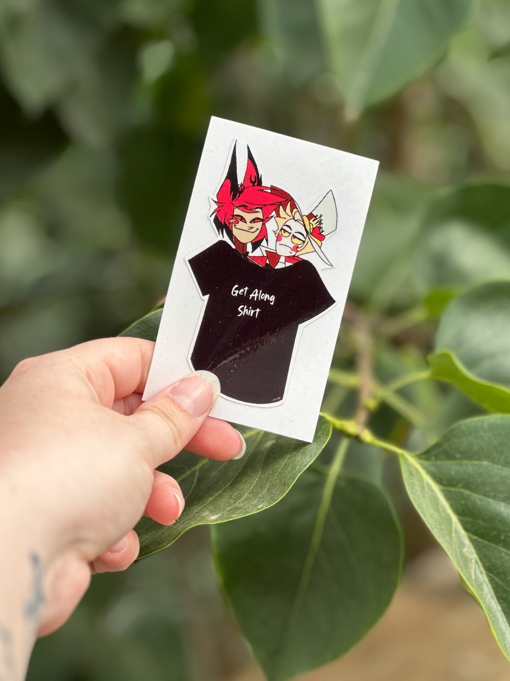hazbin hotel stickers  