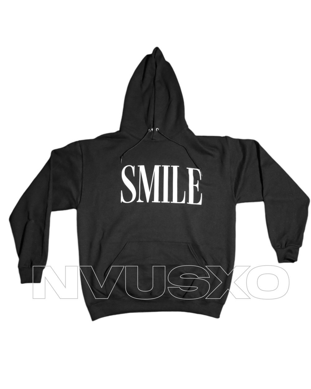 Image of SMILE , B&W HOODIE 