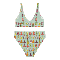 Image 2 of Fruit Goddesses Recycled high-waisted bikini