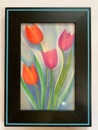 Image 2 of Fractured Pastel Tulips