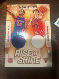 Image 1 of NBA HOOPS RIse n Shine Ron Holland II and Matqd Buzelis