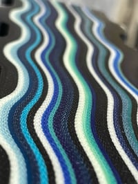 Image 12 of Blue Mexican Blanket Ripplecut G-carta