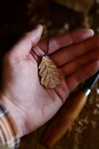 Image 5 of Oak leaf pendant- 