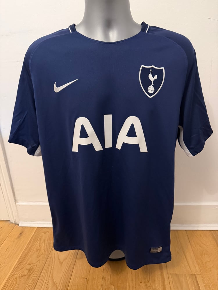 Image of Tottenham Hotspur “ALDERWEIRELD 4” 2017/18 Away Shirt + PL patches (XL)