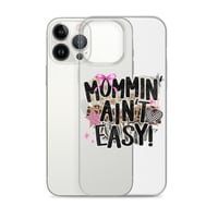 Image 19 of Clear Case for iPhone®- Mommin Ain't Easy