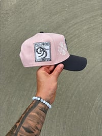 Image 2 of MULTI TONE SALMON GREY CHICAGO WHITE SOX A FRAME CUSTOM