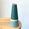 Skyline Vase in Jade, Sage and Lemon