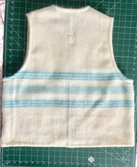 Image 9 of The Wool Vest ~ French Stripe