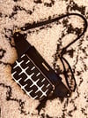 Retro Black & White crossbody 