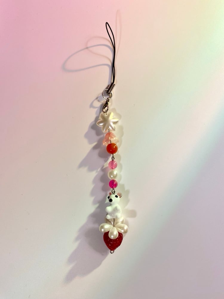 Image of Hungry Mouse Phone Charm